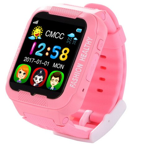 Ceas GPS Copii iUni Kid3, Telefon incorporat, Touchscreen 1.54 inch, Bluetooth, Notificari, Camera,